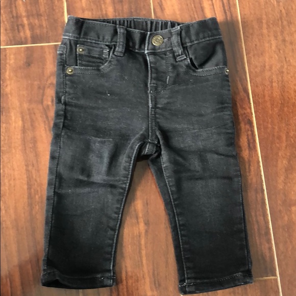 baby girl black skinny jeans